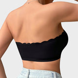Yack Saint® Sujetador sin tirantes con cierre delantero y estampado de leopardo