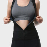 Chaqueta entrenadora de cintura Sauna Suit