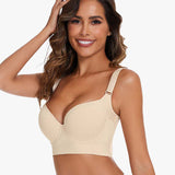 Sujetador push-up Yack Saint® – Levantamiento y espalda lisa en color beige