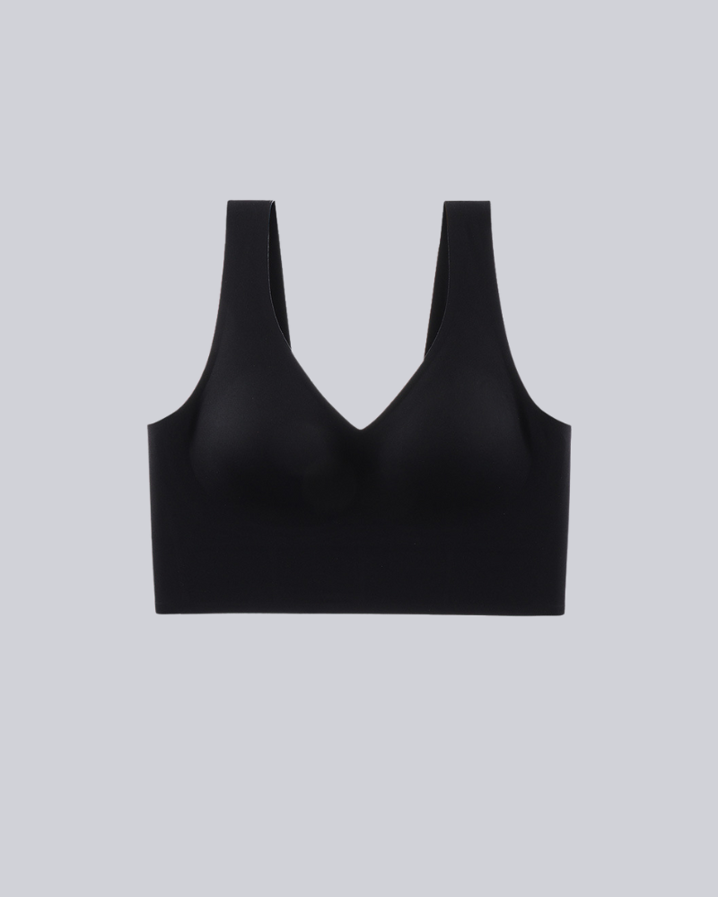Yack Saint® Sujetador deportivo sin tirantes con cuello en V y espalda lisa