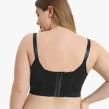 Sujetador de cobertura total Yack Saint® con alisador de espalda – Negro (2 unidades)
