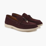 Mocasines de ante estilo Old Money