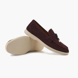 Mocasines de ante estilo Old Money