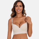 Yack Saint® Sujetador de cobertura total con espalda alisadora – Blanco