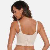 Sujetador push-up Yack Saint® – Espalda lisa y elevación en color beige (2 unidades)