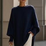 Elena - Poncho oversize de elegancia natural