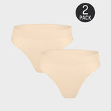 Tanga sin costuras Comfort (paquete de 2)