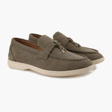 Mocasines de ante estilo Old Money