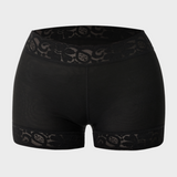 Shorts moldeadores de cintura alta con encaje