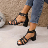 Norma® | Elegant Sandals With Cuban Heels