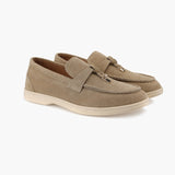 Mocasines de ante estilo Old Money
