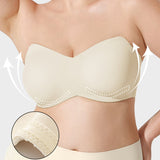 Sujetador bandeau con soporte completo: antideslizante y ajustable
