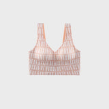 Yack Saint® Sujetador deportivo sin tirantes con cuello en V y espalda lisa