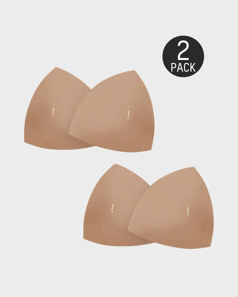 Insertos adhesivos invisibles de doble cara (2 pares)