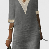 Malia Vestido Midi de Elegancia Casual