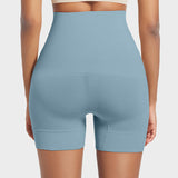 Pantalones cortos de cintura ultra alta con control de abdomen y levantamiento de glúteos