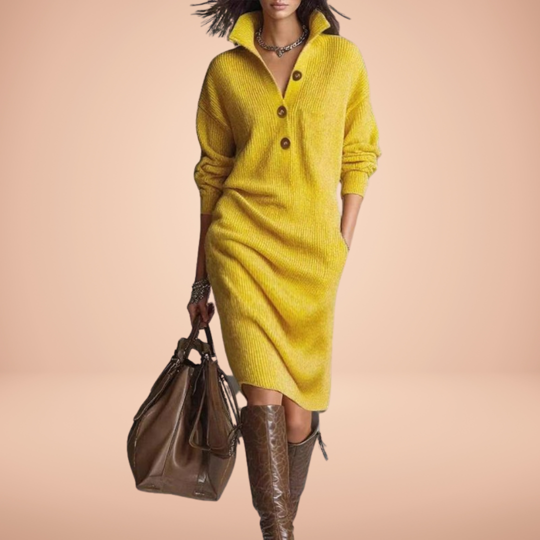 Valeria - Vestido cómodo para el invierno