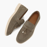 Mocasines de ante estilo Old Money