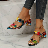 Elizabeth® | Stylish Women'S Sandals With Glitter Details