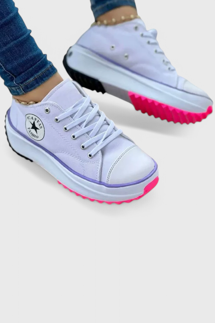 Taya Zapatillas de Lona Chunky