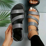 Tori® | Ankle Strap Beach Flats Sandals