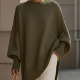 Elena - Poncho oversize de elegancia natural