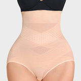 Faja moldeadora para mujer con diseño Slim Cross: cintura alta y levantamiento de glúteos
