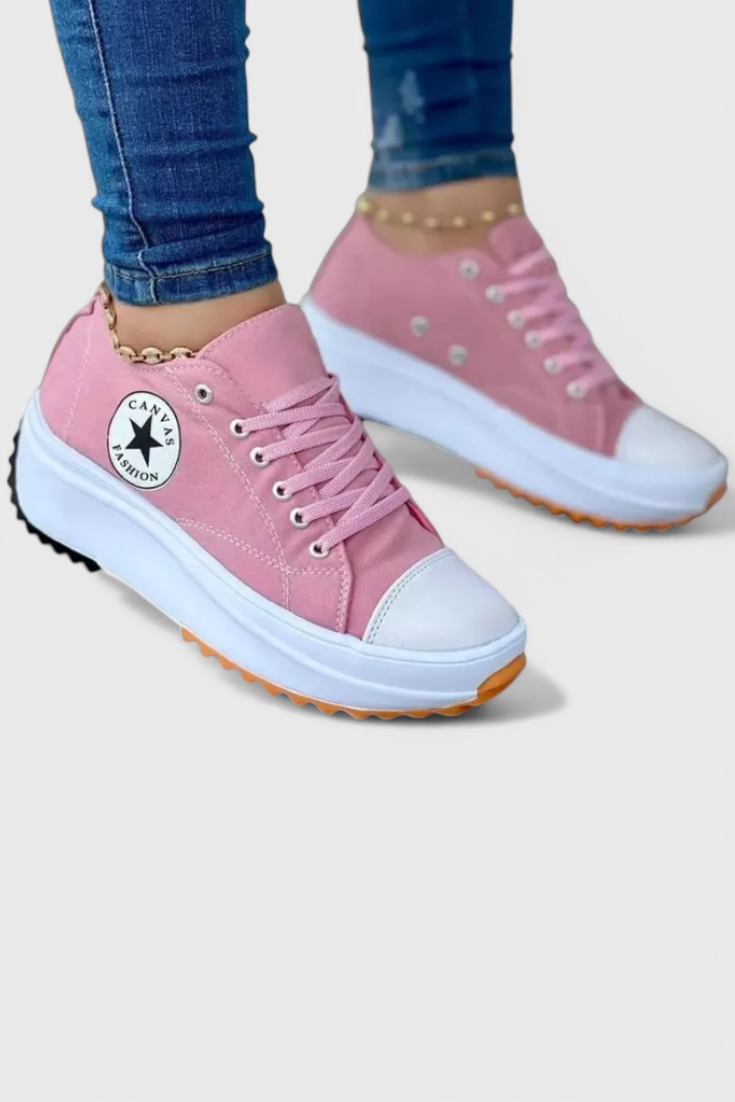Taya Zapatillas de Lona Chunky