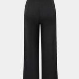 Oaklyn Pantalones Rectos con Drapado Moderno