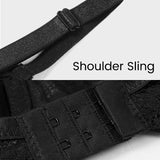 Sujetador push-up de encaje con tirantes – Sin relleno
