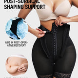 Pantalones cortos moldeadores con doble compresión y cintura alta