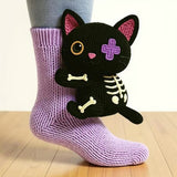 Georgia – Calcetines de gato negro