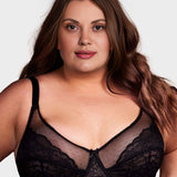 Sujetador minimizador con cobertura total – Petal