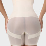 Pantalones cortos moldeadores de compresión cruzada de cintura alta: para una silueta más estilizada y suave.