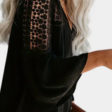 Blusa de Encaje Sunwoven