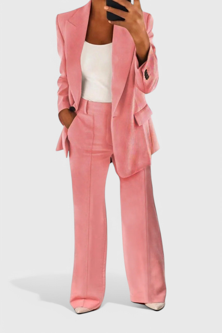 Kaia Conjunto Pulido de 2 Piezas para el Trabajo y Más Allá