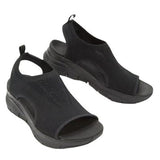 Natalia® | Women'S Breathable Knit Open Toe Slip-On Sandals