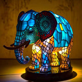 Rajah | Lámpara elefante Magisk en vidrio de colores