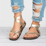 Karen® | Dark Brown Leather Strappy Sandals For Effortless Style
