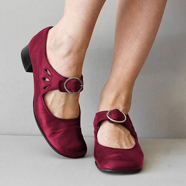 Rhoda® | Classic sandals with leather heels