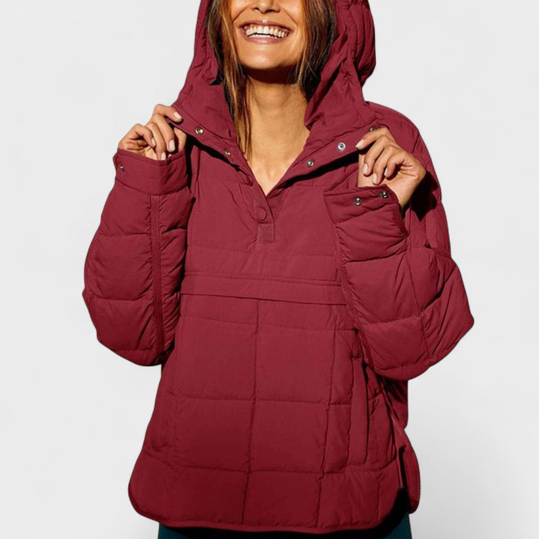 Raquel – Chaqueta con capucha oversize