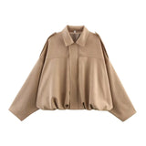 Calvera | Bomber Suede Efecto Premium