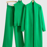 Mahalia Conjunto de Punto de 3 Piezas