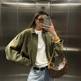 Calvera | Bomber Suede Efecto Premium