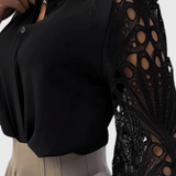 Tabitha Blusa Chic de Corte Relajado