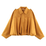 Calvera | Bomber Suede Efecto Premium