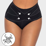 Braguitas moldeadoras sin costuras de cintura alta (paquete de 5)