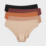 Braguitas sin costuras Ice-Silk Low-Rise para mujer (paquete de 5)