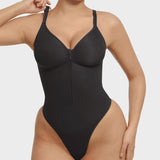 Body moldeador sin costuras con cremallera en la parte delantera