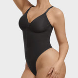 Body moldeador sin costuras con cremallera en la parte delantera